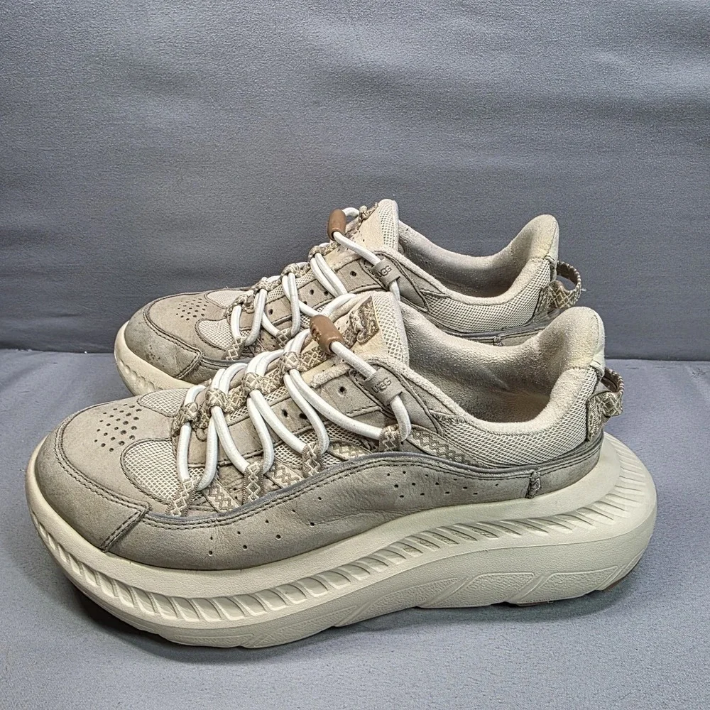 UGG CA805 V2 Remix Heritage Beige‎ Athletic Chunky Shoes Sneaker Men's Size 5.5